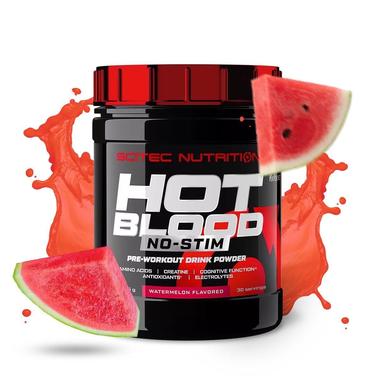 Scitec Nutrition Hot Blood No-Stim - 375 g watermelon buy