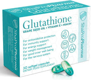 ShaProPharma glutatioon + viinamarjaseemneõli + niatsiin 30 pehme geeli hind