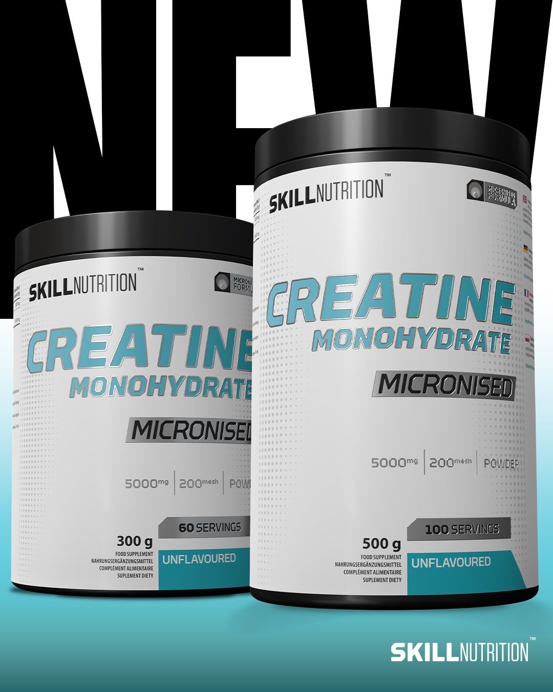 Skill Nutrition Micronized Creatine Monohydrate – 500 grammi hind