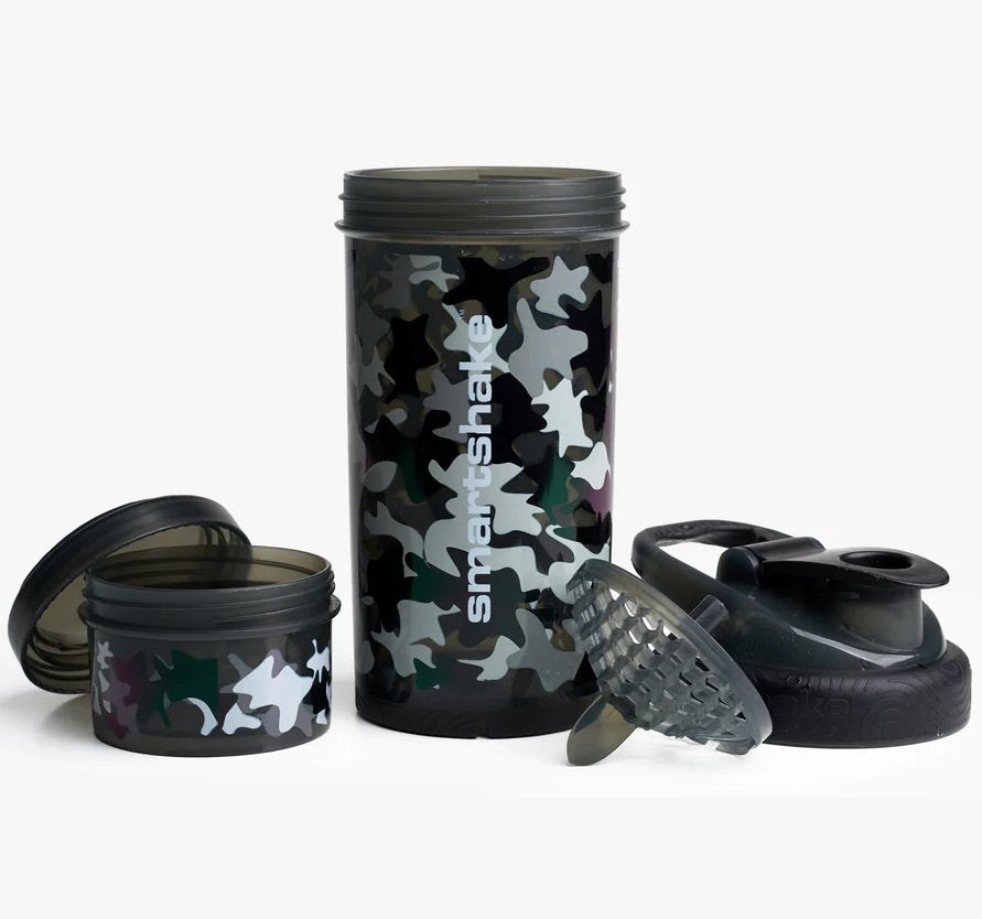 SmartShake Revive Series, Camo Black - 750 ml. action