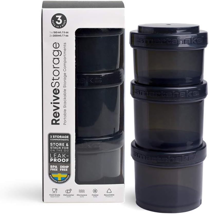 SmartShake Revive Storage, Black - 550 ml. the price