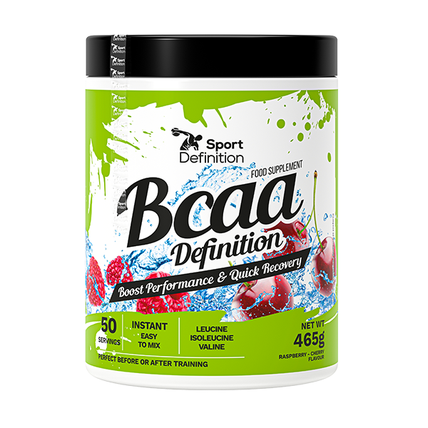 Sport Definition BCAA DEFINITION 465g PURKI VAARIKA-KIRSI soodsalt