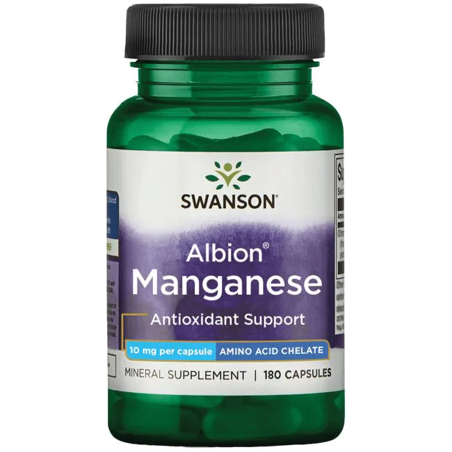 SWANSON Albion Chelated Manganese 10mg - 180 caps price