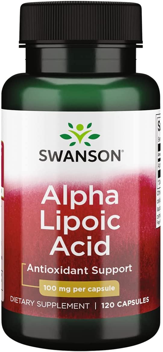 Swanson Alpha Lipoic Acid ALA hind 100 mg 120 kap