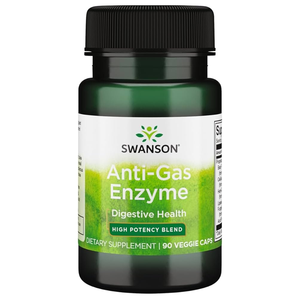 Price of Swanson Anti-Gas Enzyme 123 mg 90 Veg Caps