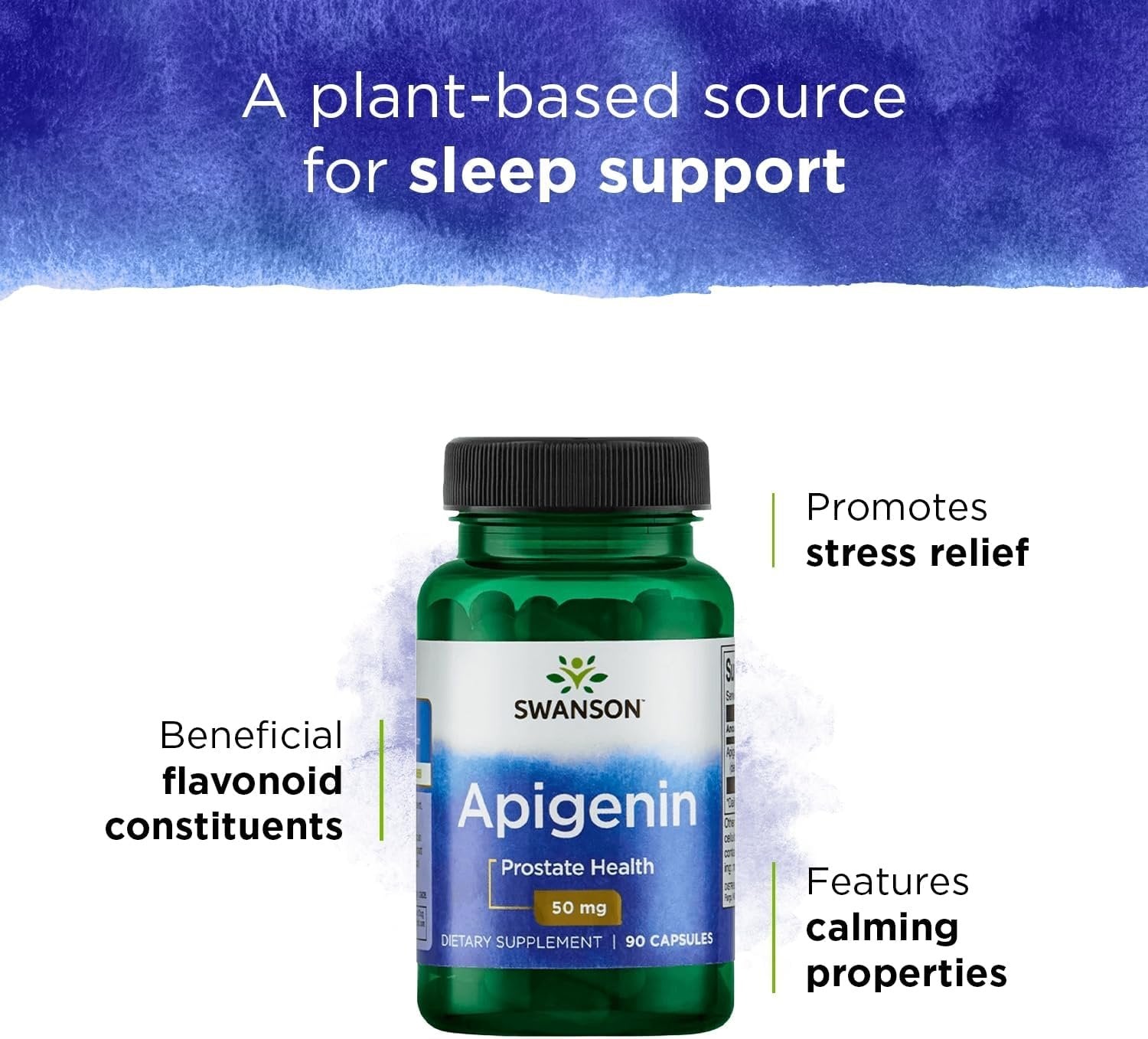 Swanson Apigenin 50 mg – 90 kapsli kasutamine