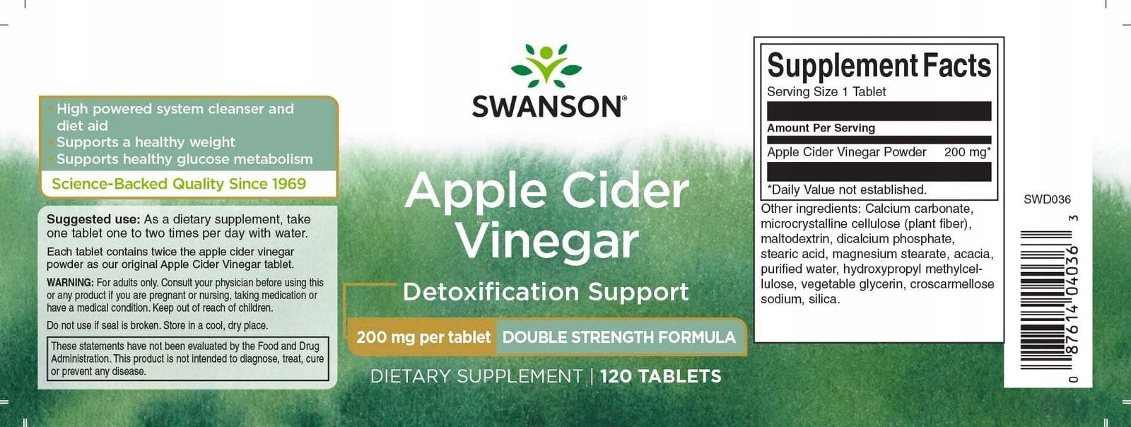 SWANSON-APPLE-CIDER-VINEGAR-OCET-JABLKOWY-120TAB-label