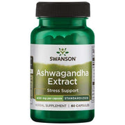 Swanson Ashwagandha ekstrakt 450mg 60kapslit hind