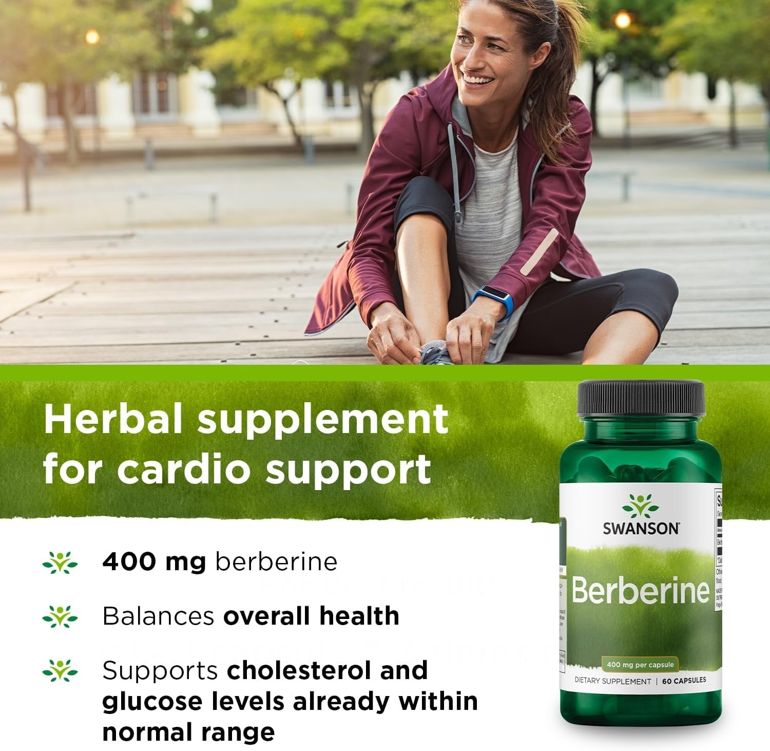 Swanson Berberine, 400 mg - 60 kapsli faktid