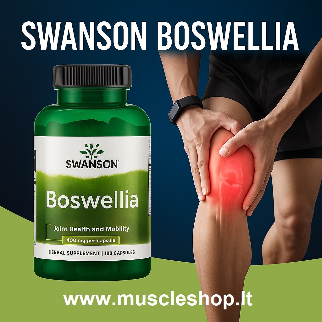 Swanson Boswellia 400 mg 100 kapsliga ribareklaam
