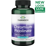 Swanson kroompikolinaat 200 mcg 200 kapslit