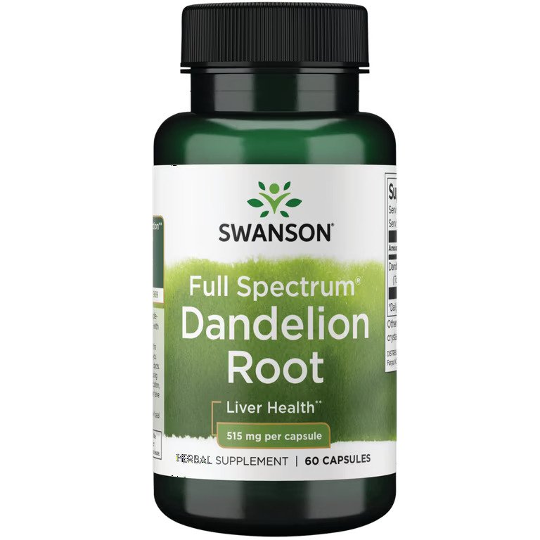 Swanson Dandelion Root 515mg 60 caps price