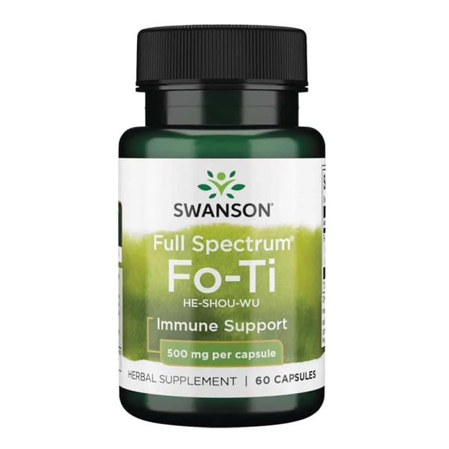 swanson fo-ti 500mg 60caps price