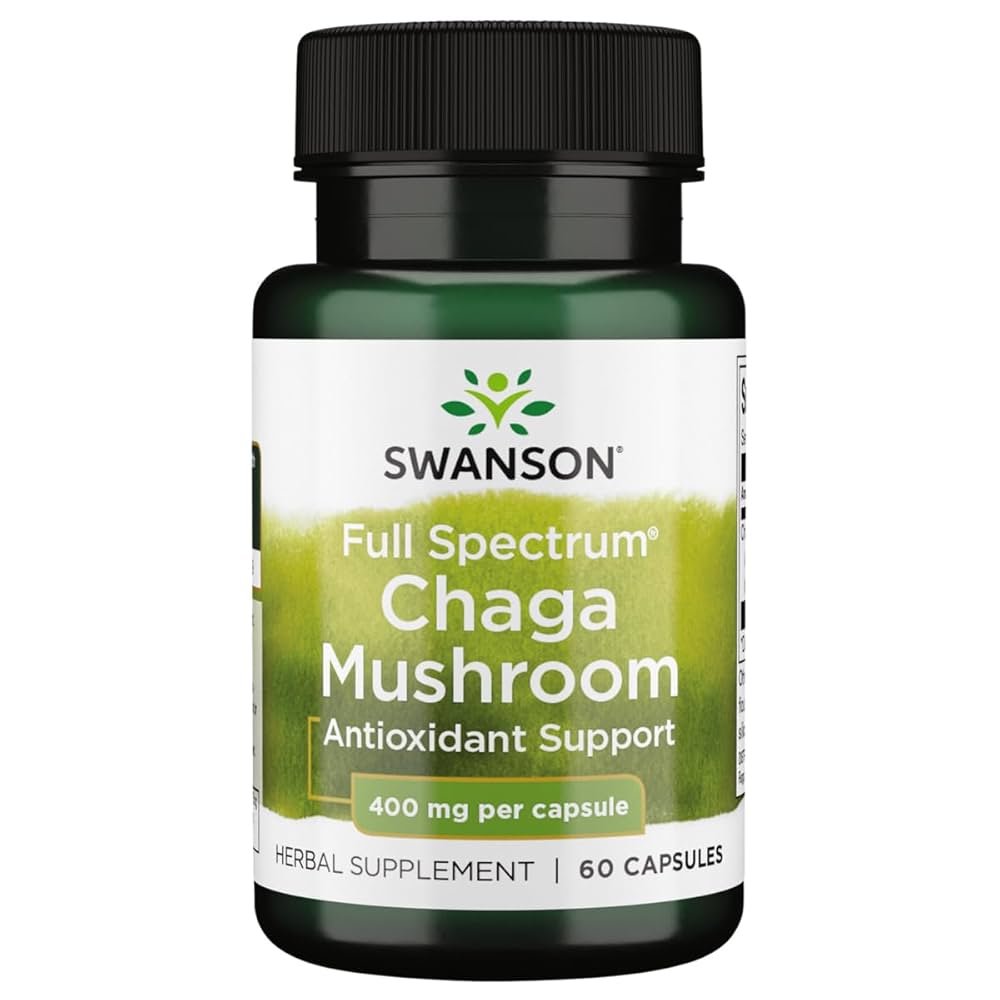 Swanson - Full Spectrum Chaga Mushroom 400 mg 60 caps price