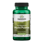 Price of Swanson Full Spectrum Muira Puama Sexual Health - 400mg - 90 caps