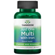 Swanson Just One Multi koos triikrauaga, 130 tabletti hinnasoodustus