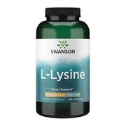 SWANSON L-LYSINE hind, 500 mg, 300 kapslit