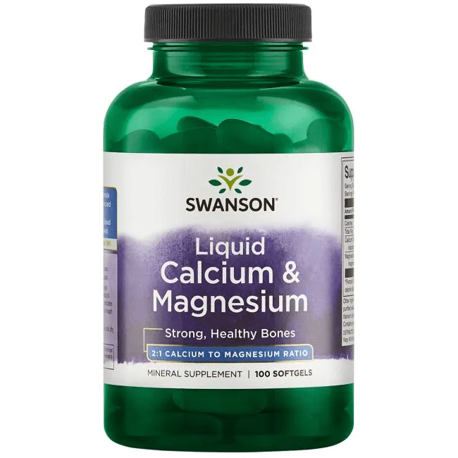 Swanson Liquid Calcium&Magnesium 100 geeli