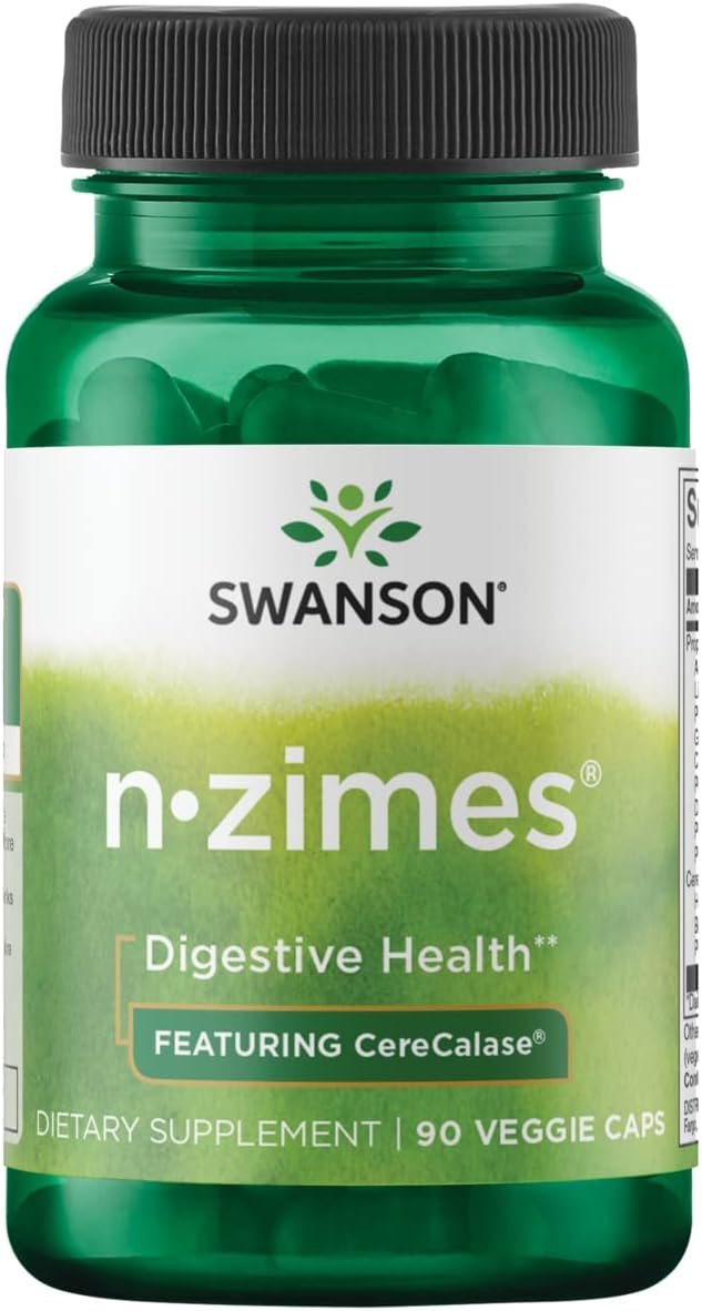 Swanson N-Zimes® hind koos CereCalase 90 Veg Capsiga