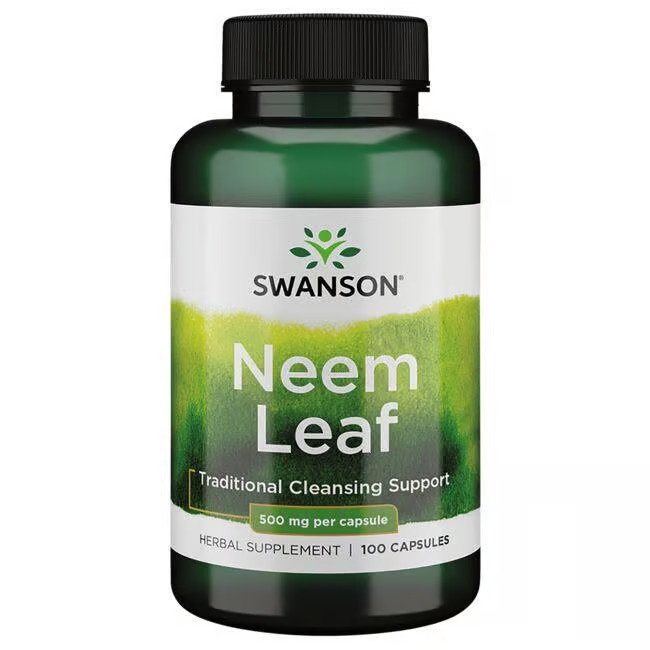 SWANSON Neem Leaf 500mg 100 caps hind