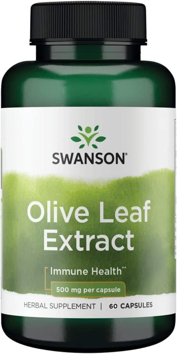 Swansoni oliivilehe ekstrakti hind 500mg 60 kapslit