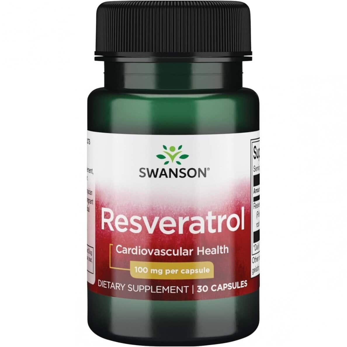 Swanson Resveratrol 100 mg 30 kapslit