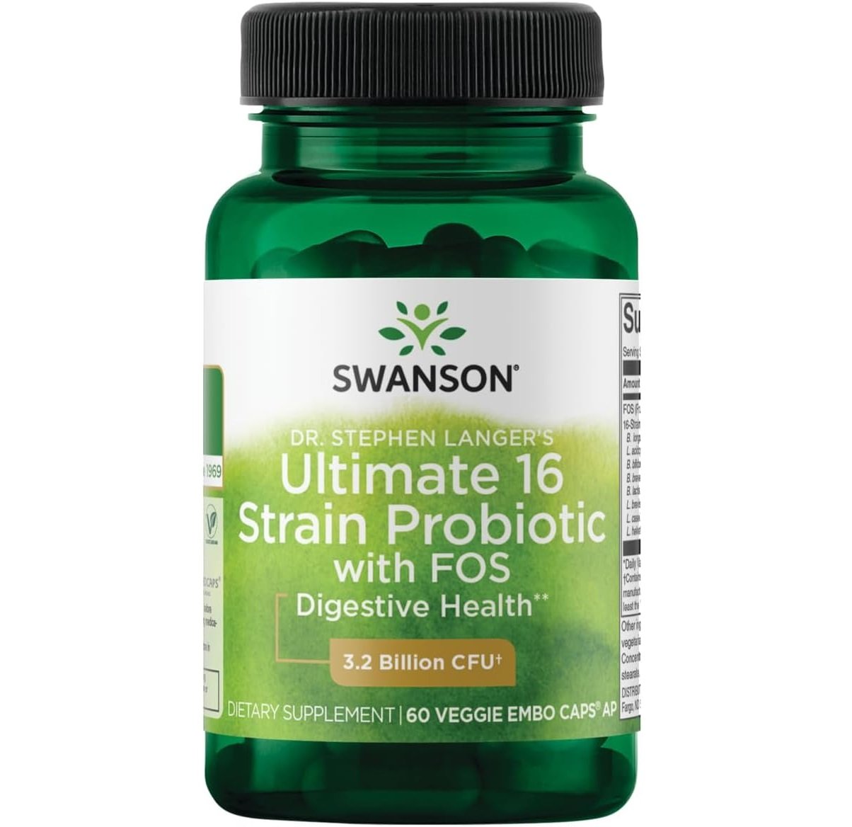 Swanson Ultimate 16 Strain Probiotic 60 caps. price to buy