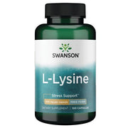 Swanson L-lüsiini stressi toetav 500 mg vabas vormis 100 kapslit