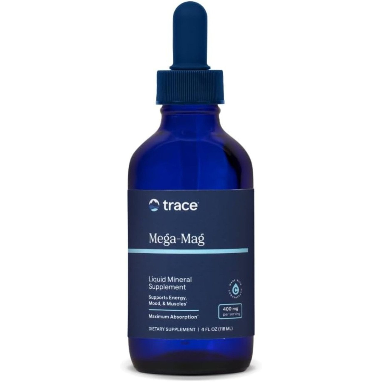 Trace Minerals Mega-Mag, 400mg - 118 ml. hind