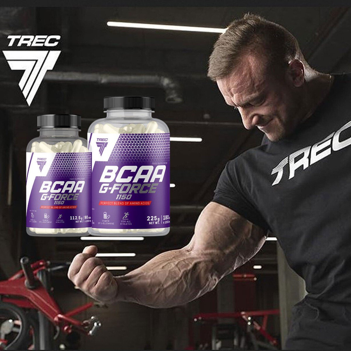 Trec BCAA G-Force 90 - 180 kork