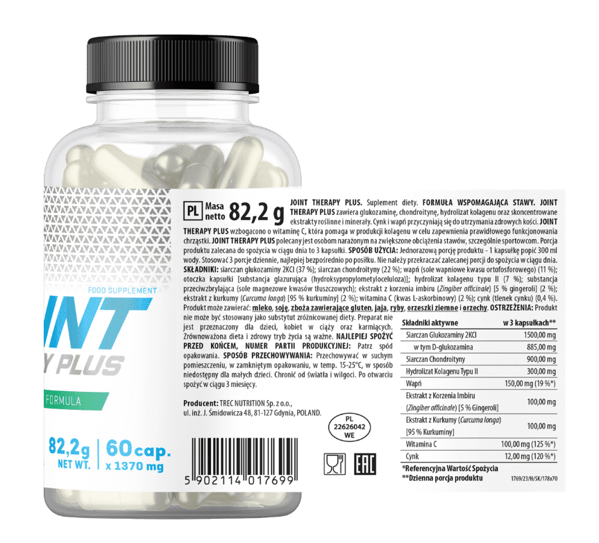 Trec Joint Therapy Plus 60 kapsli koostis