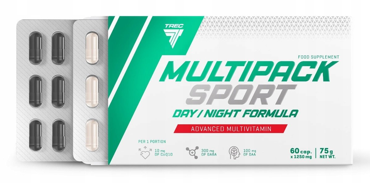 Trec Multi Pack Sport Day Night Formula 60 kapslit. kapslid