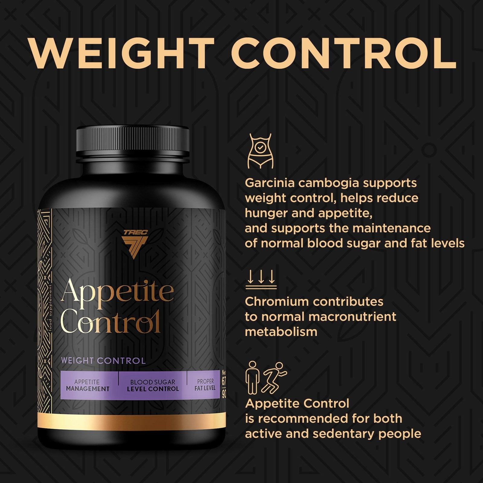Trec Nutrition Appetite Control 90 capsules purpose