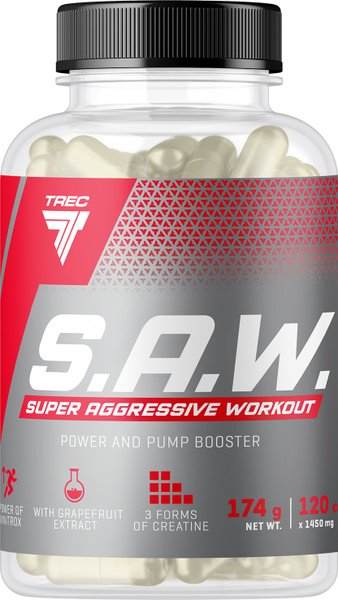 Trec Nutrition SAW 120 capsules price promotion