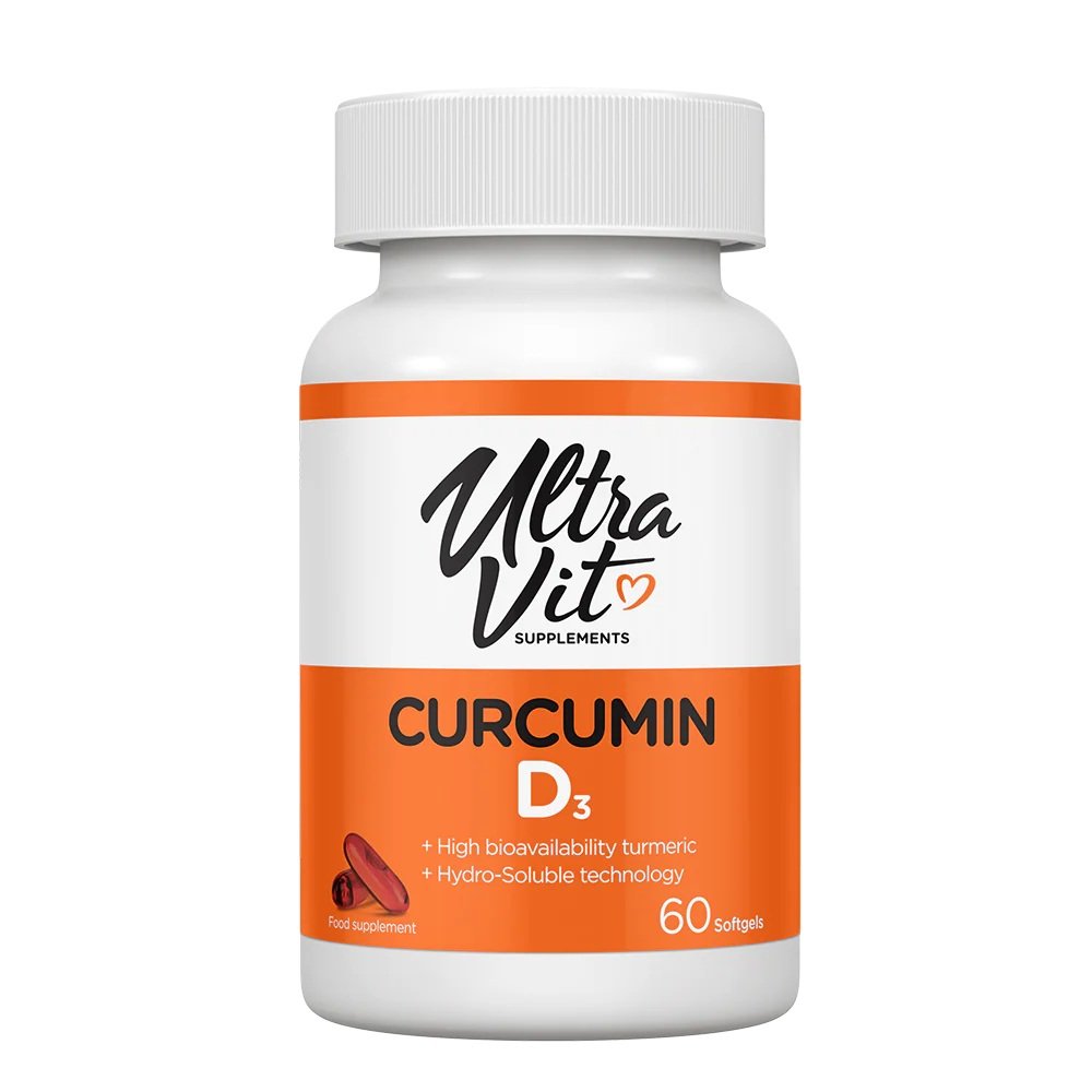 UltraVit Curcumin D3 60 pehmegeeli hind