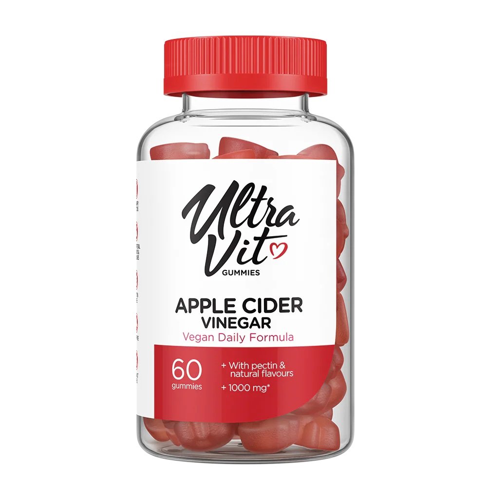 UltraVit Gummies õunaäädika hind 60 tk