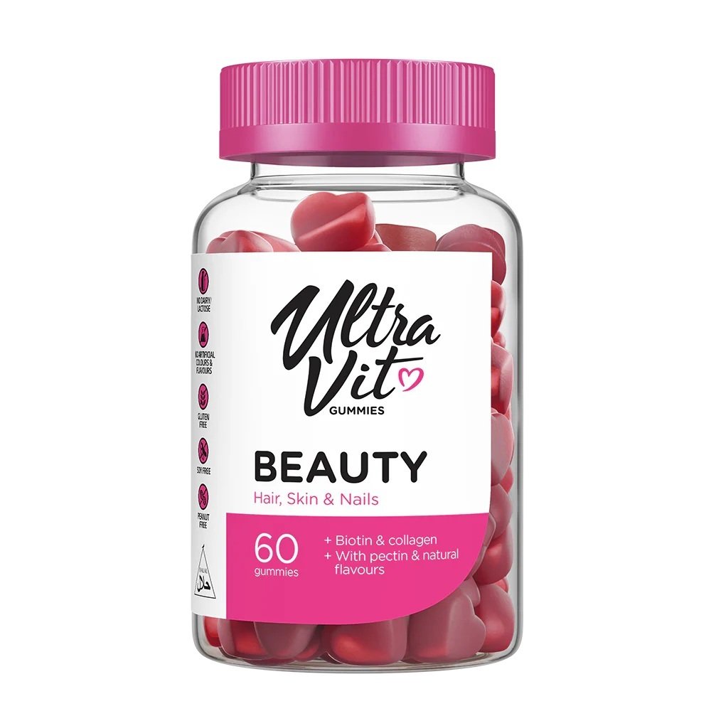 UltraVit Gummies Beauty 60 kummikummide hind