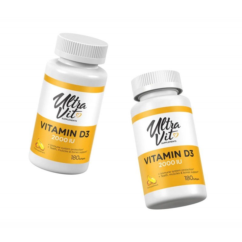 UltraVit Vitamin D3 2000 IU vials