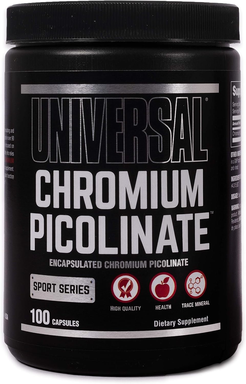 Universal Nutrition Chromium Picolinate, 100 capsules price promotion