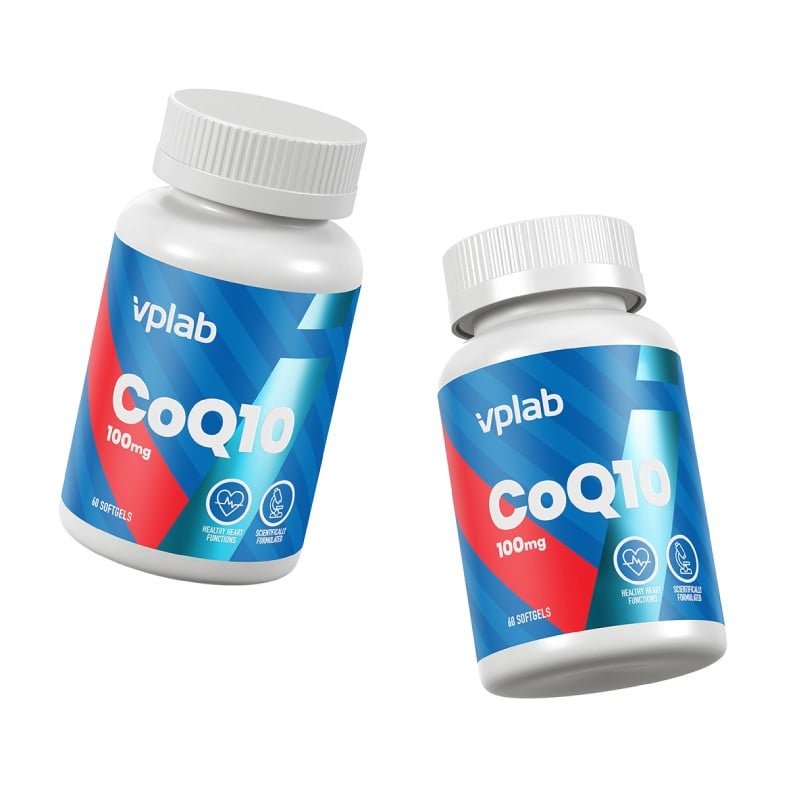 Vplab CoQ10 100mg 60 Softgels bänner